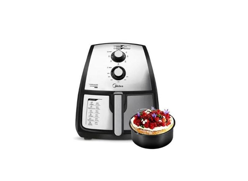 Fritadeira Elétrica Air Fryer 4 L Sem Cheiro E Sem Oleo - A.R Variedad