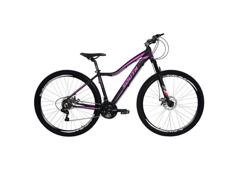 Bicicleta Aro 29 South Schon 24 Marchas Freios a Disco Câmbios Shimano