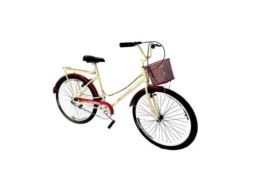 Bicicleta Aro 26 Urbana Estilo Ceci Retrô Sem Marchas Mary - Maria Cla