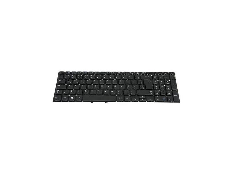 Teclado para Notebook bringIT compatível com Samsung Np270e5k Np270e5j