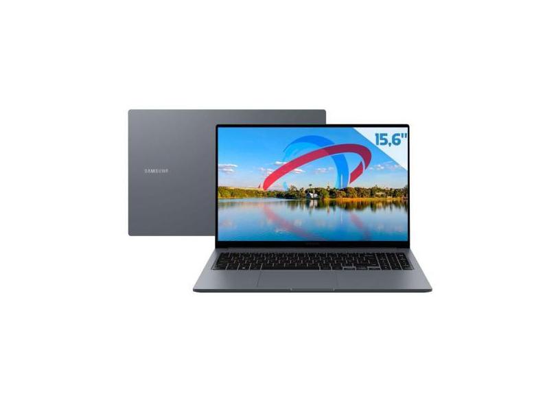 Notebook Samsung Galaxy Book4 750XGJ-KG5BR - Intel i3, 8GB, SSD 1TB, T