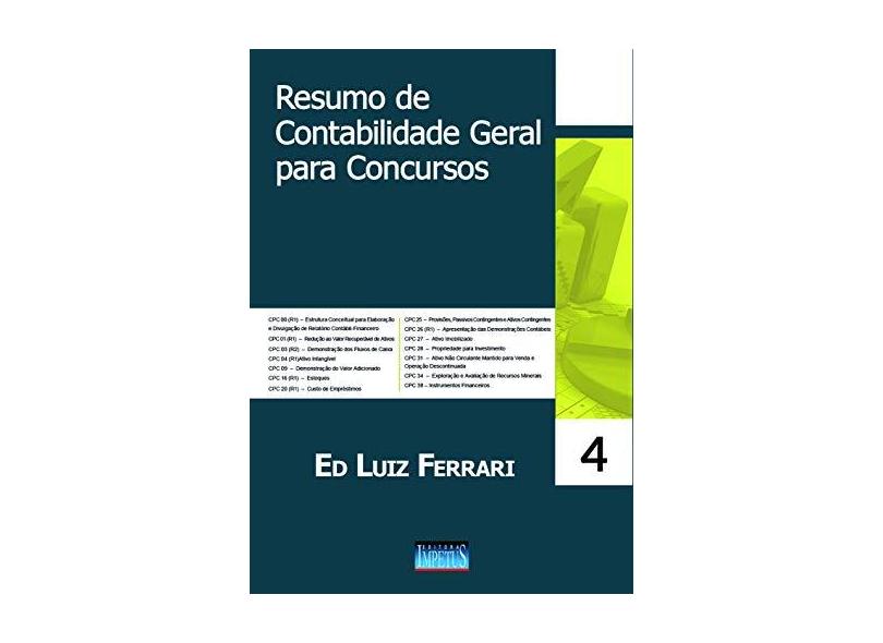Resumo de Contabilidade Geral Para Concursos - Ferrari, Ed Luiz - 9788576267911