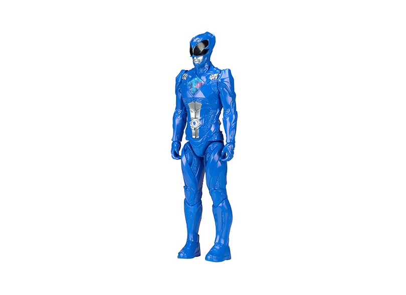 Boneco Power Rangers Ranger Azul 1258 - Sunny