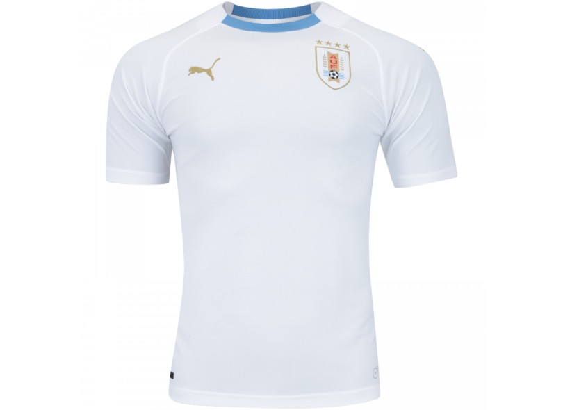 Camisa Torcedor Uruguai II 2018/19 sem Número Puma