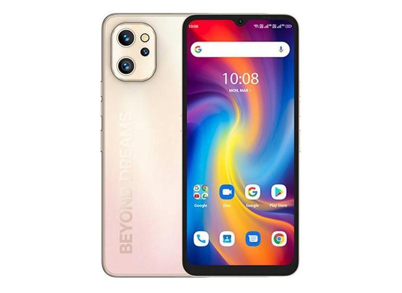 Celular Umidigi A13 Pro - 4/128GB - 6.53 - Dual-Sim - Dourado
