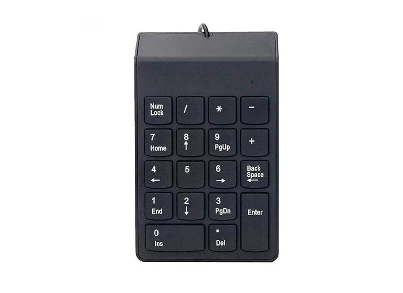 Teclado Usb Numerico Exbom Bk-N30