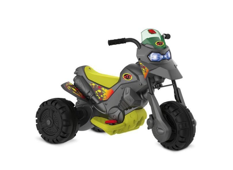 Mini Moto Elétrica XT3 Titanium Brinquedos Bandeirante 6V 2704 3+