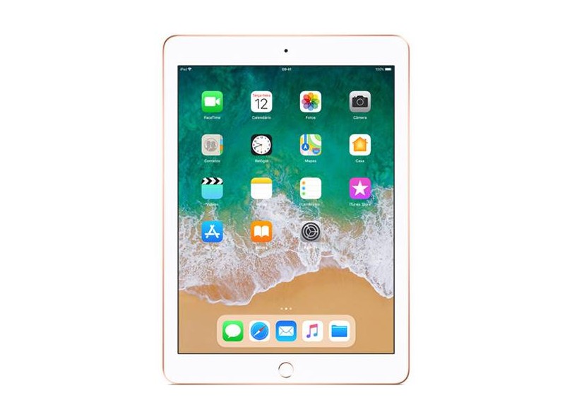 Tablet Apple iPad 4G 32.0 GB Retina 9.7 " iOS 11 8.0 MP