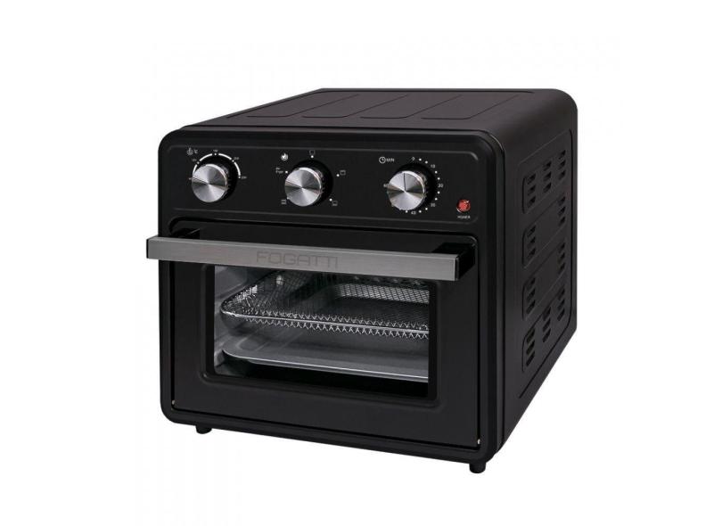 Forno Fryer Elétrico de Bancada 22 Litros Fogatti Black