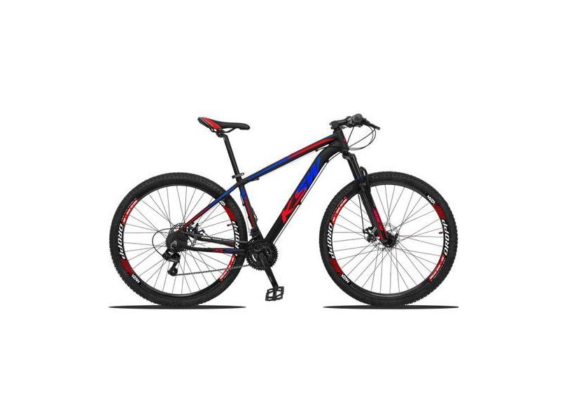 Bicicleta Aro 29 Ksw 27 Marchas Shimano, Freio Hidraulico/k7, Preto, A
