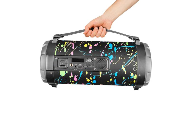 Caixa de Som Bluetooth Pulse Bazooka Paint Blast II SP362 120 W