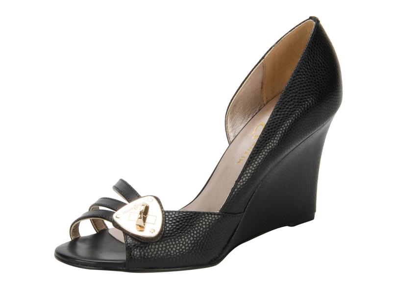 Peep Toe Fellipe Krein Anabela em Promoção é No Buscapé