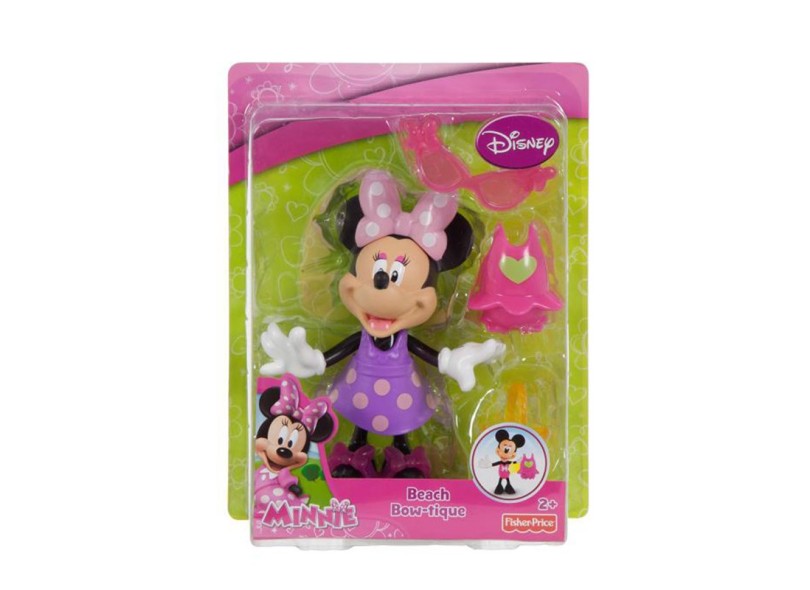 Boneca Disney Minnie Hora da Praia Mattel