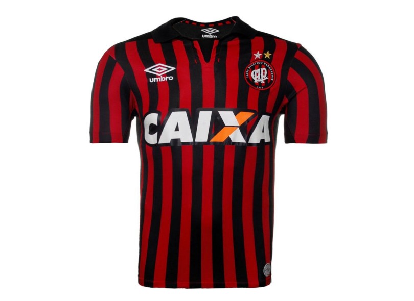 Camisa Torcedor infantil Atlético Paranaense I 2014 com Número Umbro