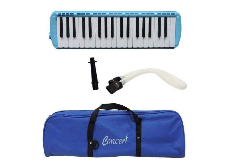 Escaleta Concert Strinberg Azul 37 Teclas Com Capa M37