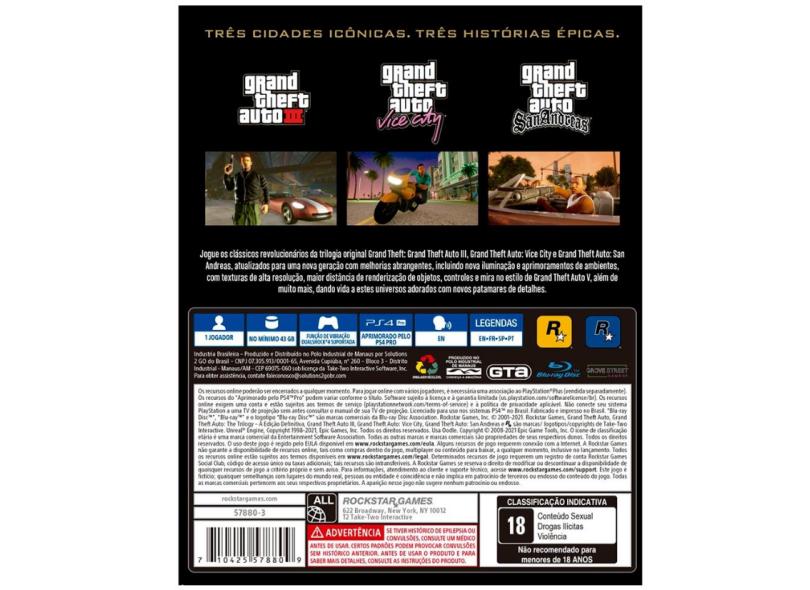 Game GTA V - PS5 em Promoção na Americanas