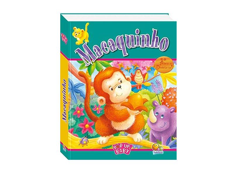 Pop ups baby: macaquinho - The Book Company - 9788537618646
