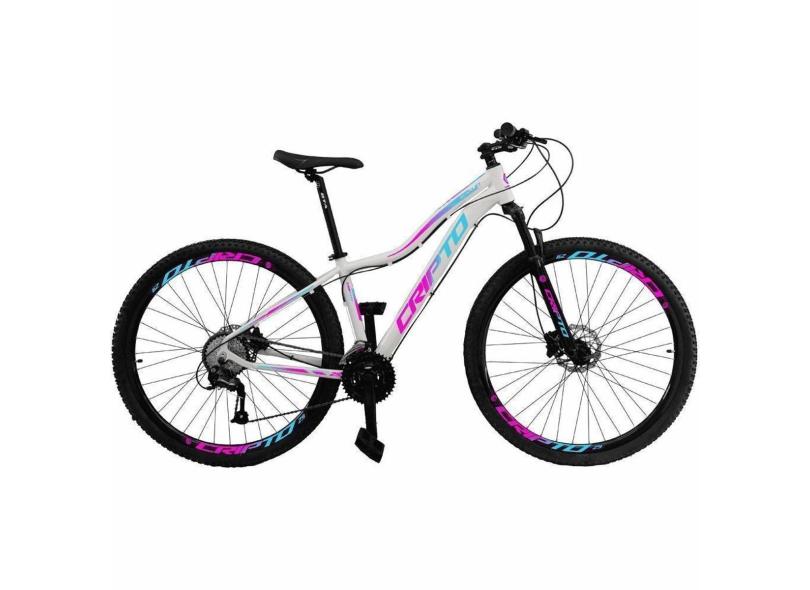 Bicicleta Aro 29 Cripto 27 Marchas Freio Hidráulico Trava K7-Feminino