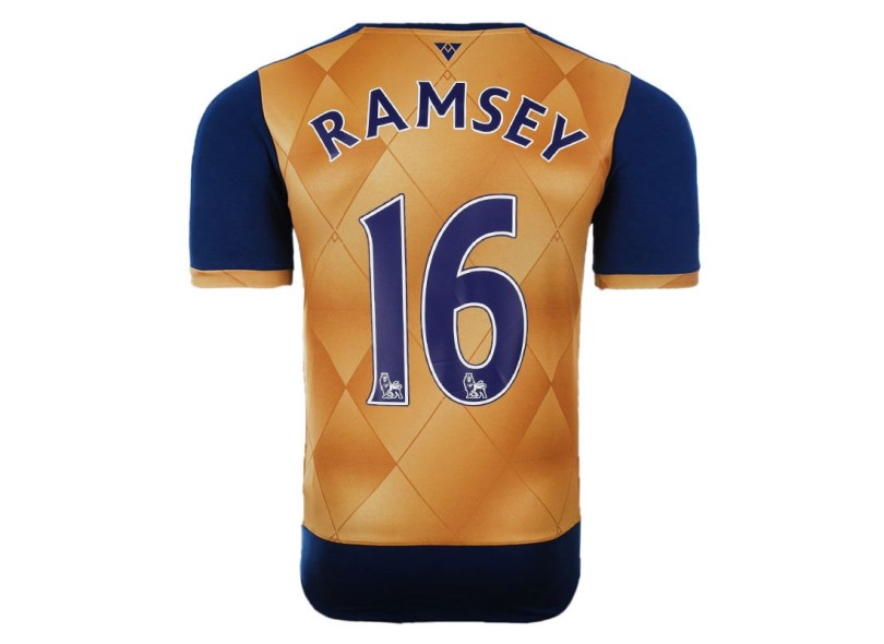 Camisa Torcedor Arsenal II 2015/16 com Número Puma
