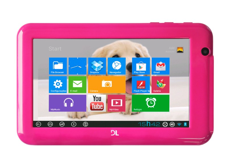Tablet DL Smart 7" 4 GB Wi-Fi Android 4.0 (Ice Cream Sandwich) HD7 Plus