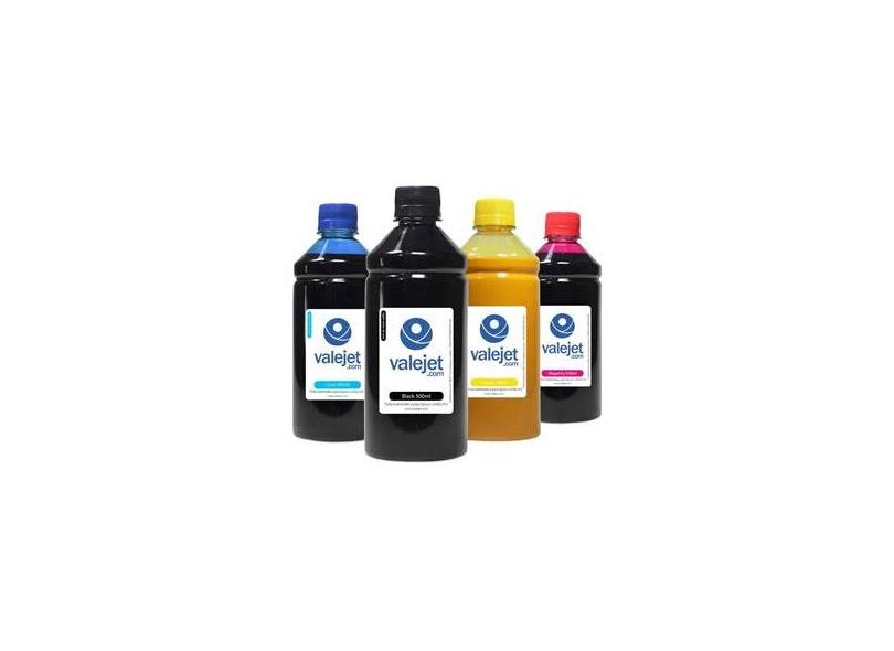 Kit 4 Tintas Sublimáticas Para Epson L200 L355 Bulk Ink Cmyk 500ml Valejet Com O Melhor Preço 1104