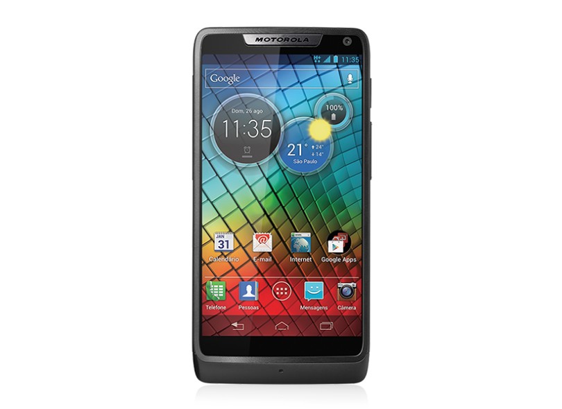 Smartphone Motorola Razr i Câmera 8,0 Megapixels Desbloqueado 8 GB Android 4.0 (Ice Cream Sandwich) Wi-Fi 3G