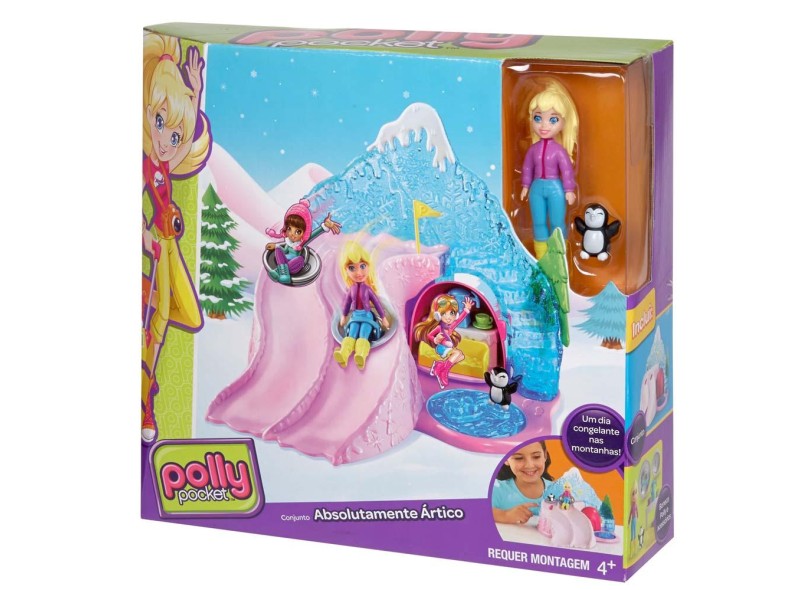 Boneca Polly Absolutamente Ártico Mattel