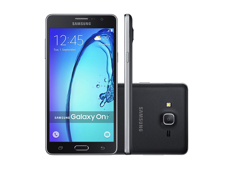 Smartphone Samsung Galaxy On 7 SM-G600 13,0 MP 2 Chips 8GB Android 5.1 (Lollipop) 3G 4G Wi-Fi