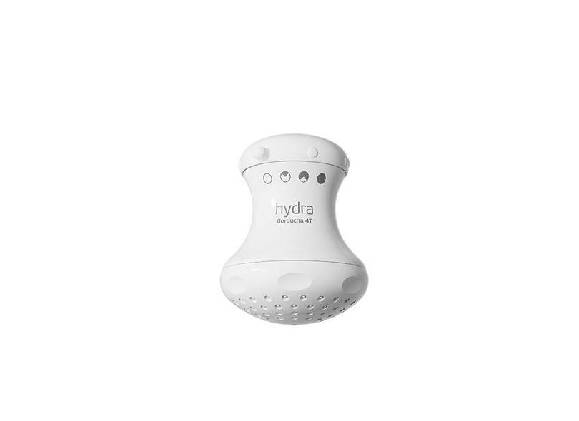 Chuveiro Ducha Gorducha 4T 220v Branco Alta Pressão Hydra, 220V
