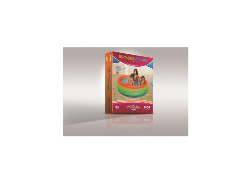 Piscina Inflável Circular 550 l Mor Arco-Íris