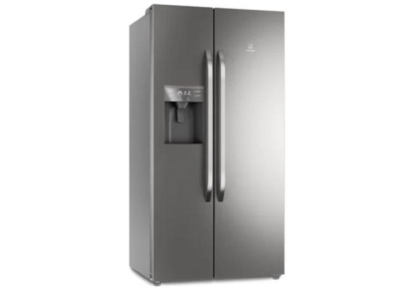 Geladeira Electrolux IS9S Frost Free Side by Side 520 Litros com o