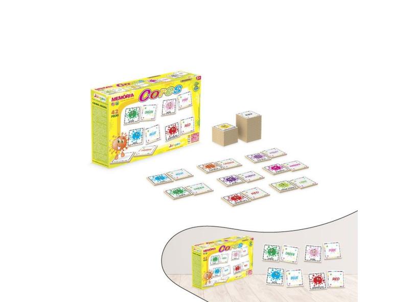 Jogo,de,Mória,Português/Inglêsc/, - Brinquedos E Jogos Pedagógicos e  Educativos
