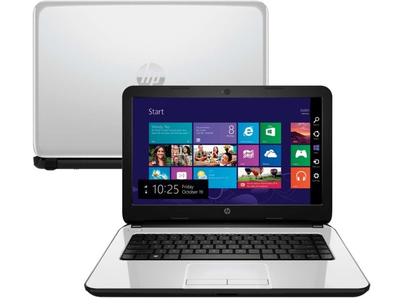 Notebook HP Intel Celeron N2830 4GB de RAM HD 500 GB LED 14" Windows 8.1 14-r050br