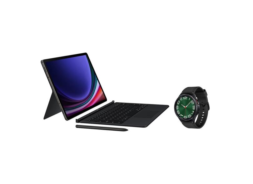 Tablet Samsung Galaxy Tab S9 Ultra 512GB Grafite + Smartwatch Galaxy Watch6 Classic LTE 47mm Preto