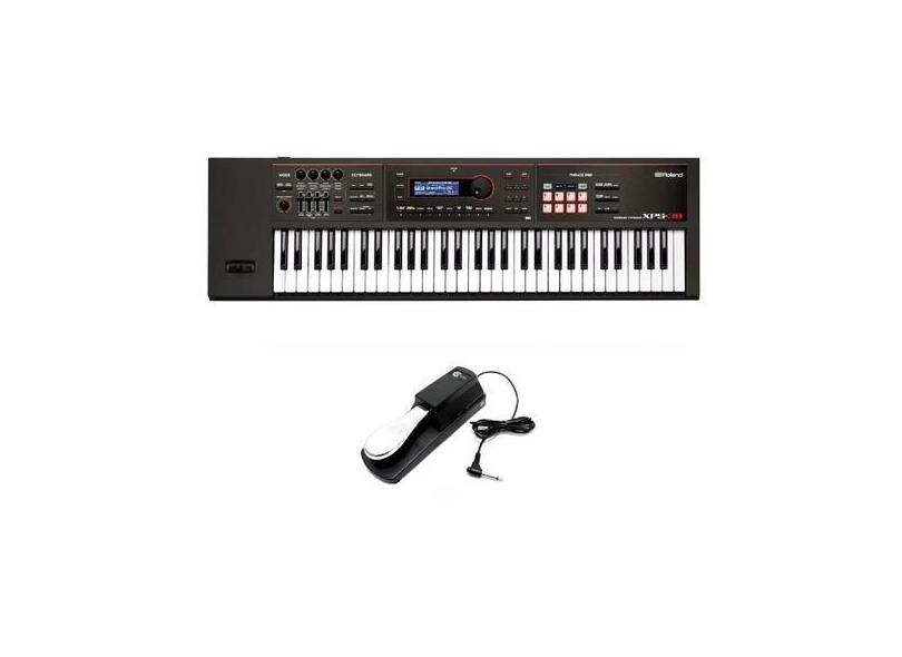 Kit Teclado Roland Xps30 Com Pedal Sustain