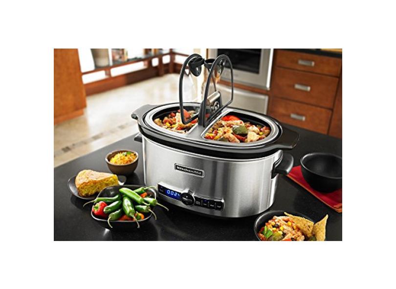 Panela Elétrica KitchenAid KSC6222SS, 4 Ajustes, Aço Inoxidável, Prata