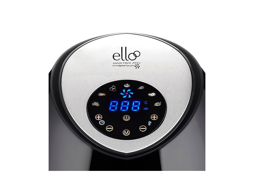 Fritadeira Elétrica Sem óleo Ello Eletro Master Fry 3.2 Digital Touch