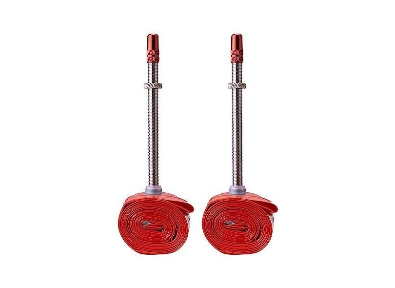 JOYID Pacote com 2 câmaras de ar de bicicleta ultraleve TPU para bicicleta de estrada válvula francesa