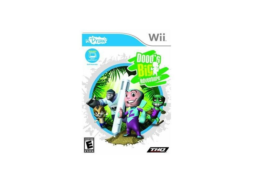 Jogo uDraw Dood's Big Adventure THQ Wii
