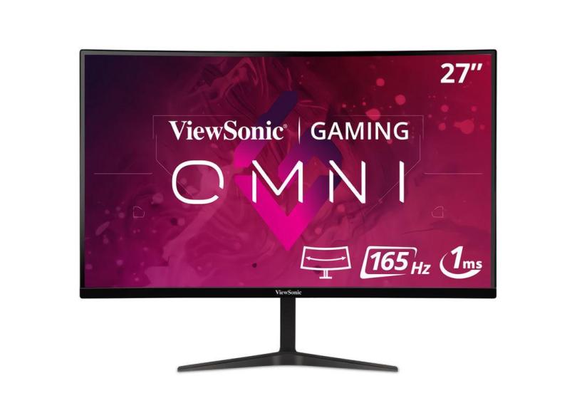 Monitor Curvo Viewsonic Hd De Vx2718 Pc Mhd 27 Pol Full 165 Hz