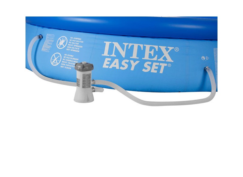 Piscina Inflável 5.621 l Redonda Intex com Bomba Filtro Easy Set 56421