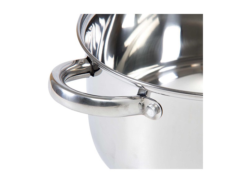 Conjunto de Panelas Aço Inox 6 peça(s) La Cuisine VAN-06