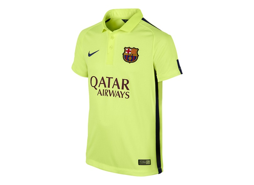 Camisa Torcedor Barcelona III 2014/15 sem Número Nike