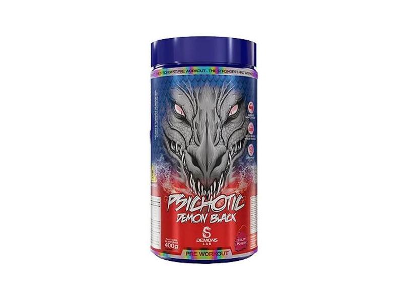 Psichotic Demon Black - 400G - Fruit Punch - Demons Lab