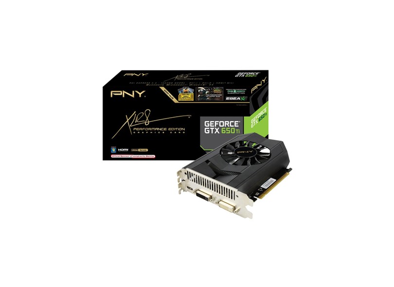 Placa de Video NVIDIA GeForce TX 650Ti BOOST 1 GB DDR5 128 Bits PNY VCGGTX650T1XPB