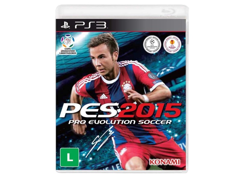Jogo Pro Evolution Soccer 2015 PlayStation 3 Konami