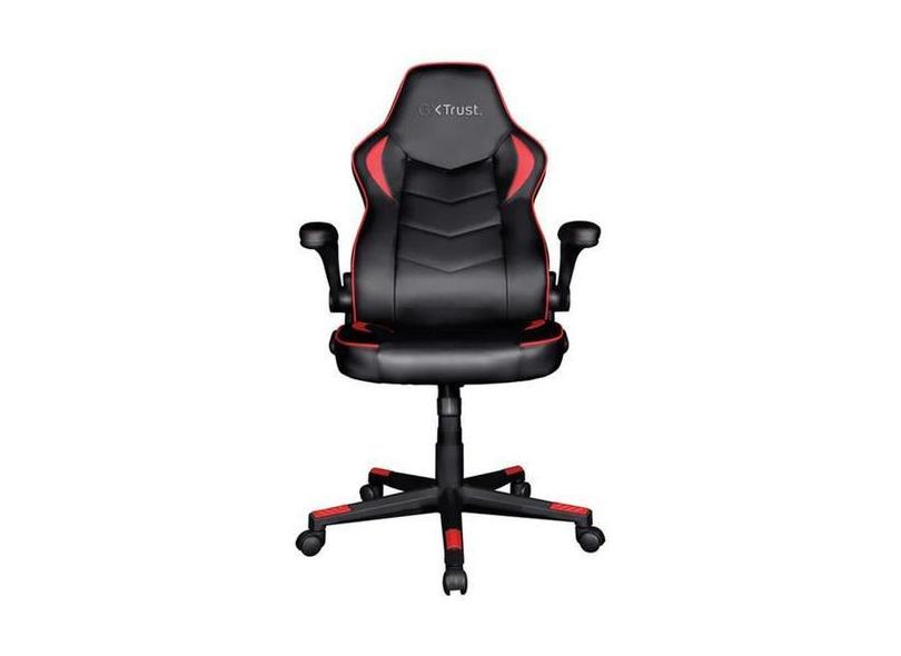 Cadeira Gamer Gx Trust Ravy Preto Vermelho Gxt704 - Vila Brasil