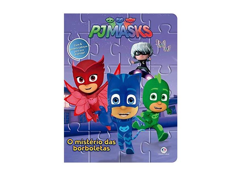 PJ Masks - O mistério das borboletas - Ciranda Cultural - 9788538083269