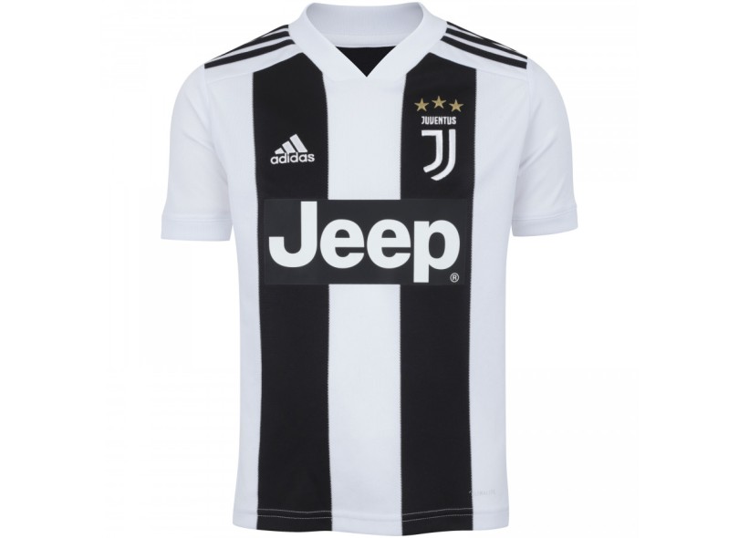 Camisa Torcedor Infantil Juventus I 2018/19 Adidas