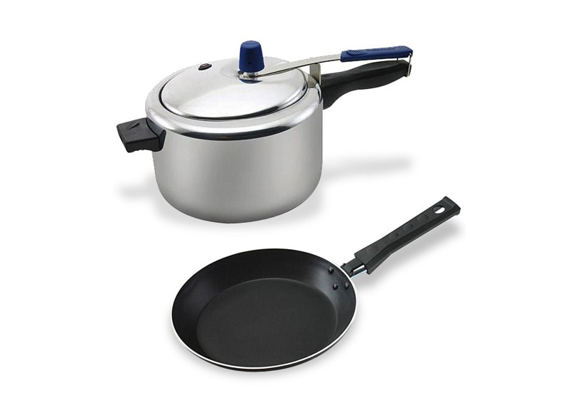 Conjunto de Panelas Alumínio Polido 7 Peças Ramos Millenium